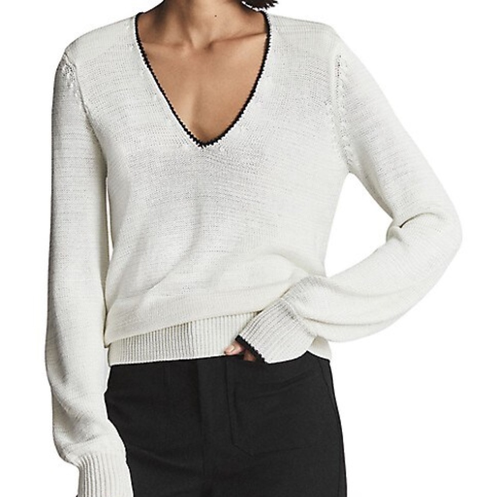 NWOT Reiss Talia V-Neck Sweater - size M